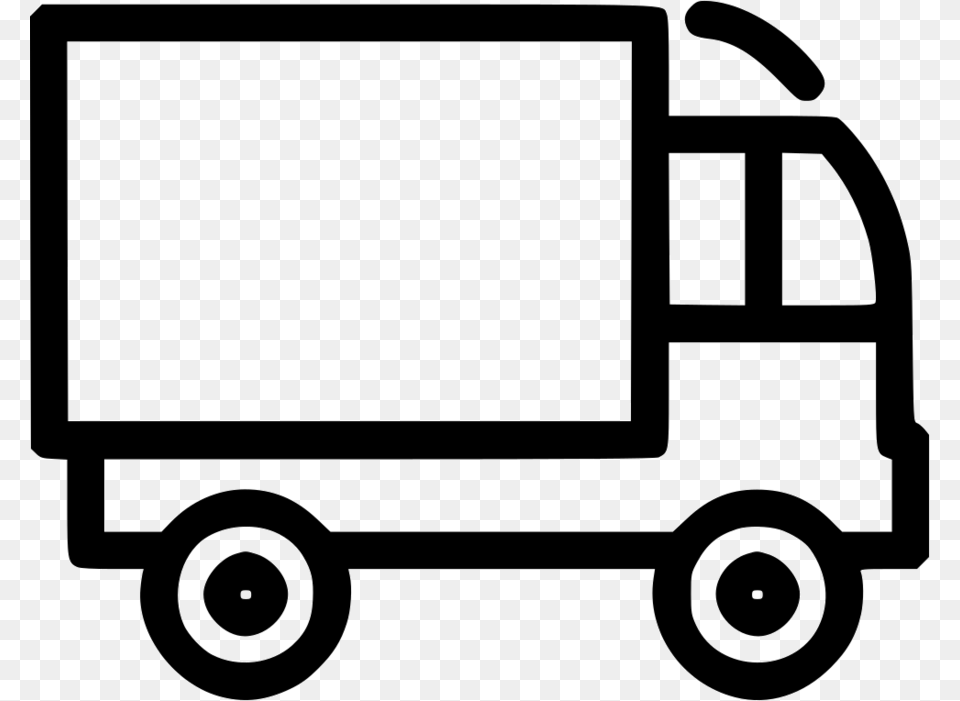 Download Van Clipart Van Car Clip Art Van Car Truck Black, Transportation, Vehicle, Moving Van Free Png