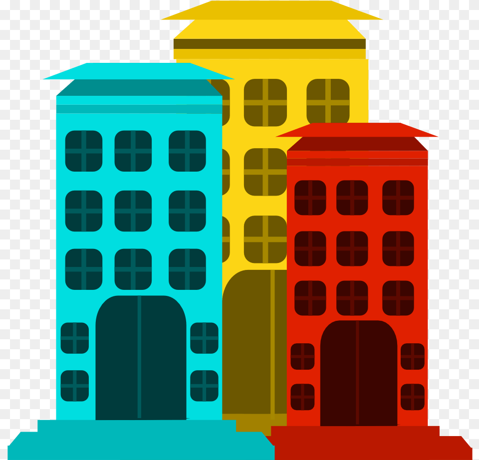 Download Vector Building Icon Vertical, Architecture, Neighborhood, Housing, Urban Png