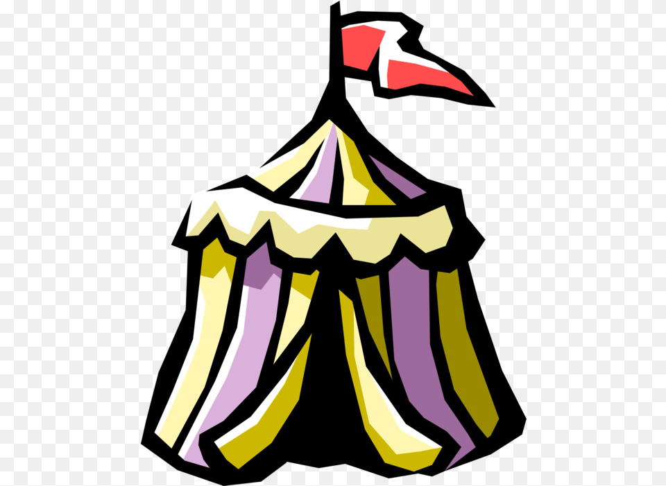 Download Vector Illustration Of Carnival Or Circus Tent Lovely, Leisure Activities Png Image