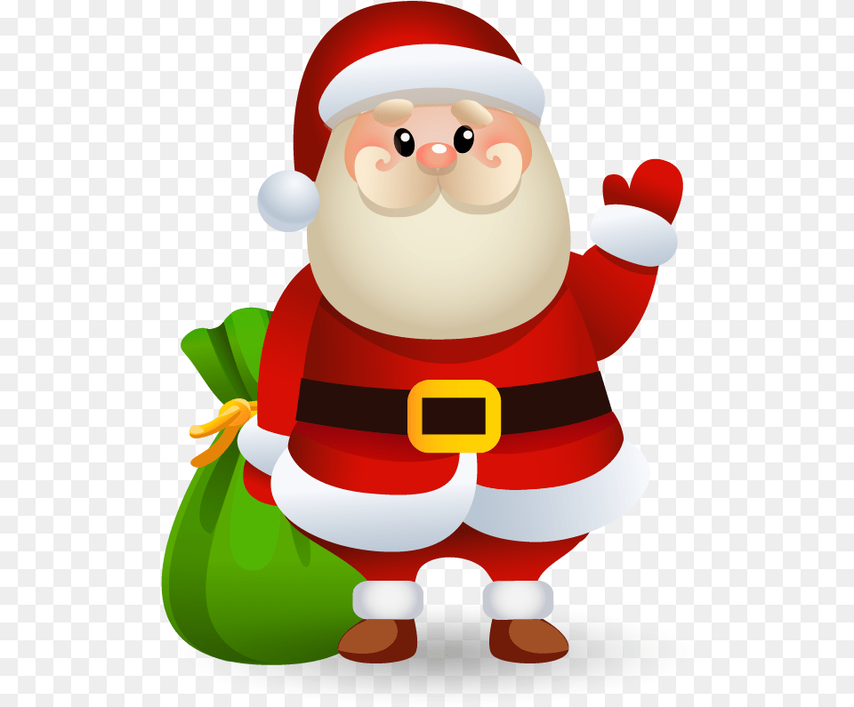 Download Vector Material Claus Christmas Santa Clipart Transparent Background Christmas, Elf, Nature, Outdoors, Snow Png