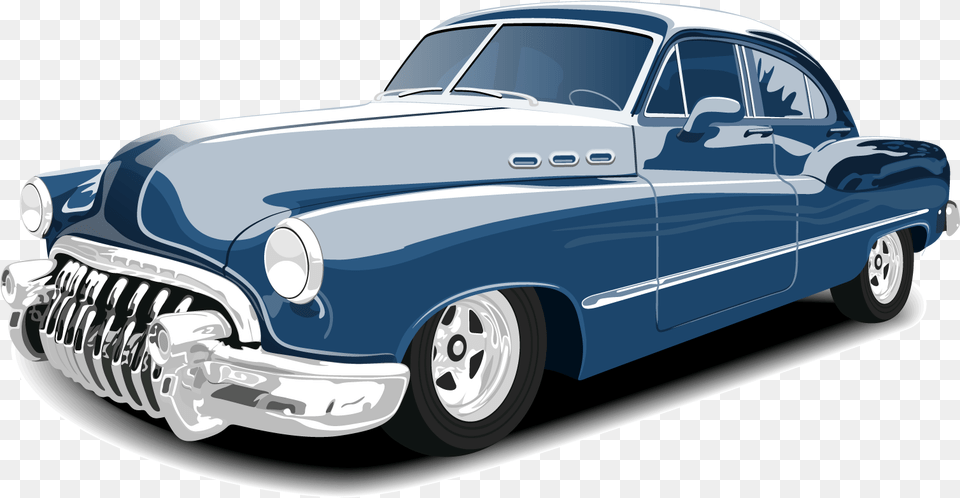 Vector Vintage Classic Car Classic Car Vector, Sedan, Transportation, Vehicle, Coupe Free Png Download