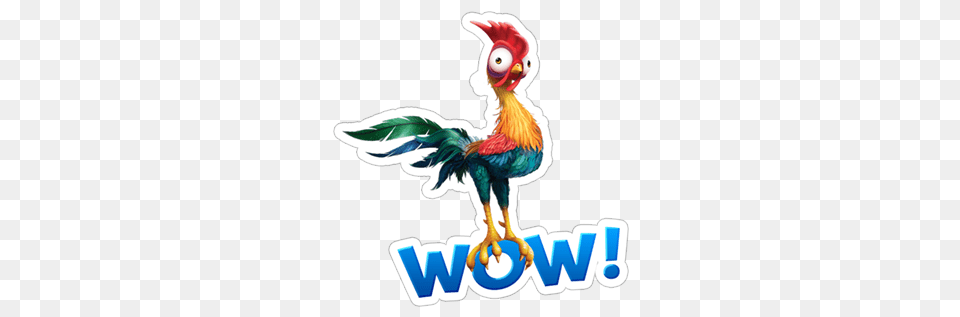 Download Viber Sticker, Animal, Bird, Chicken, Fowl Png Image