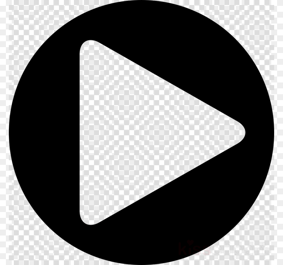 Download Video Play Button Clipart Computer Icons Clip Instagram Logo White, Triangle Free Png