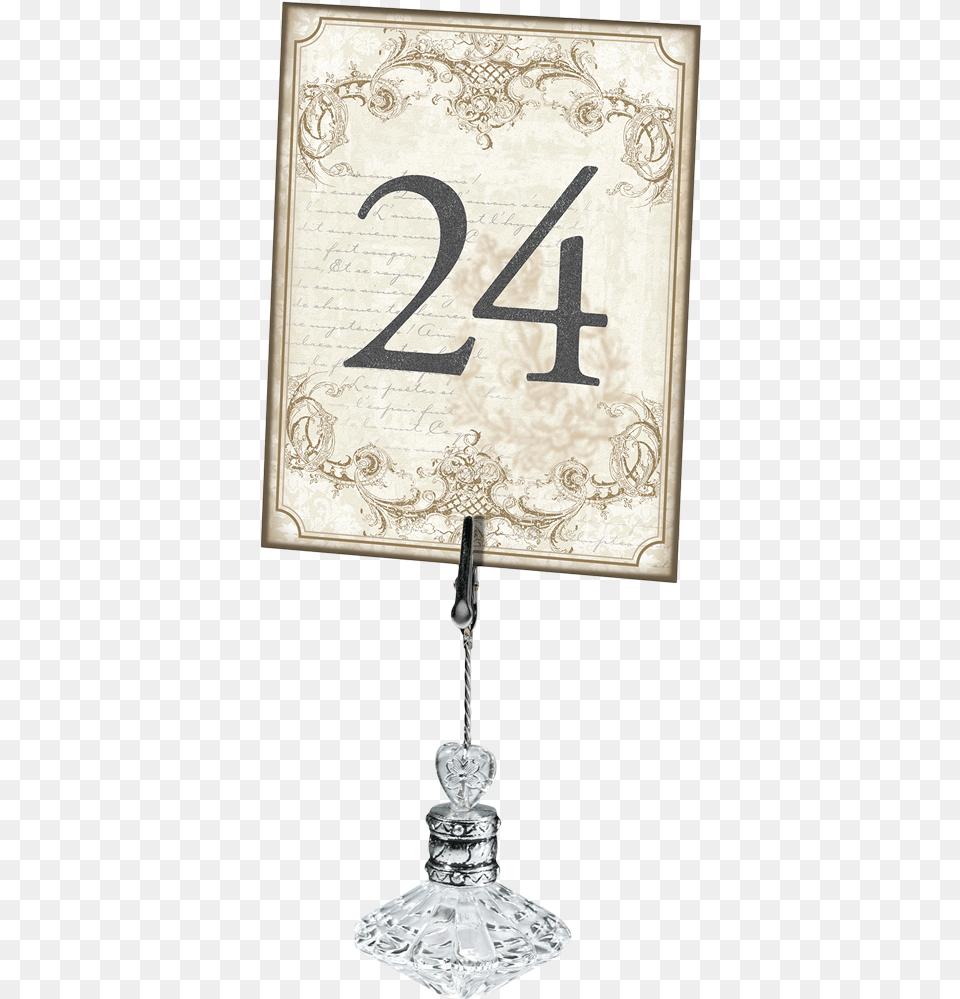 Download Vintage Gold Table Numbers 1 24 Numbers Full Decorative, Text, Symbol, Smoke Pipe, Bottle Png Image