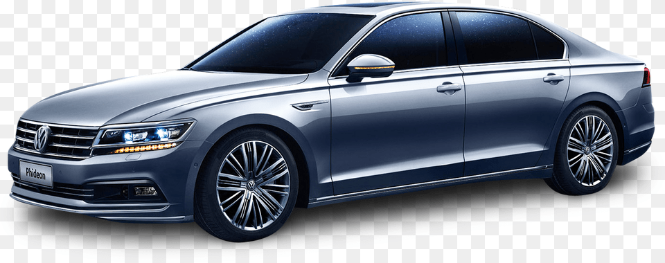 Download Volkswagen Phideon Grey Car Image For Vw, Wheel, Vehicle, Transportation, Machine Free Transparent Png