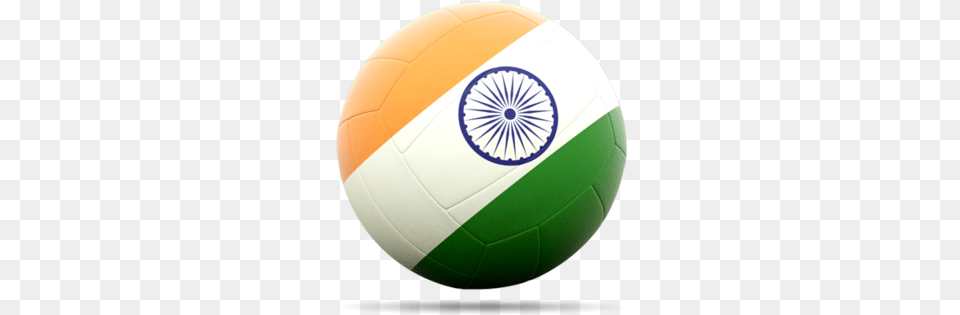 Download Volleyball Icon For Non Commercial Use India Flag On Ball Hd, Football, Soccer, Soccer Ball, Sport Png Image