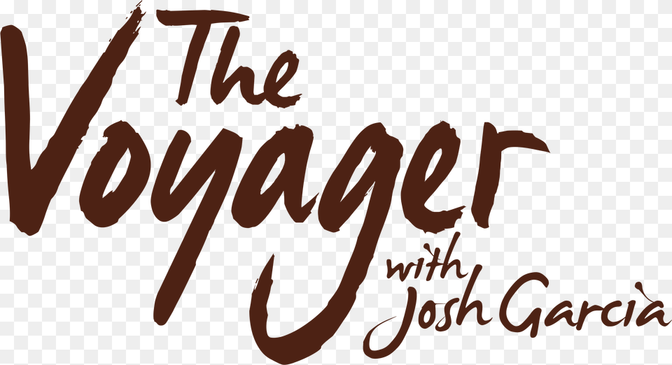 Download Voyager Logo, Handwriting, Text, Calligraphy, Person Png Image