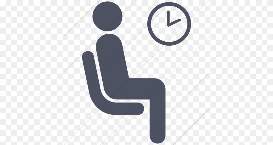 Download Waiting Room Icon Clipart Computer Icons Clip Art Text, Symbol, Furniture Free Png