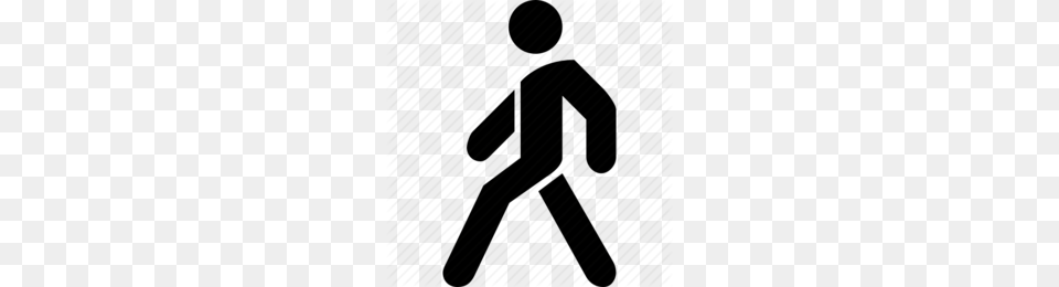 Download Walk Icon Transparent Background Clipart Computer Icons, Silhouette, Stencil, Person, Text Png Image