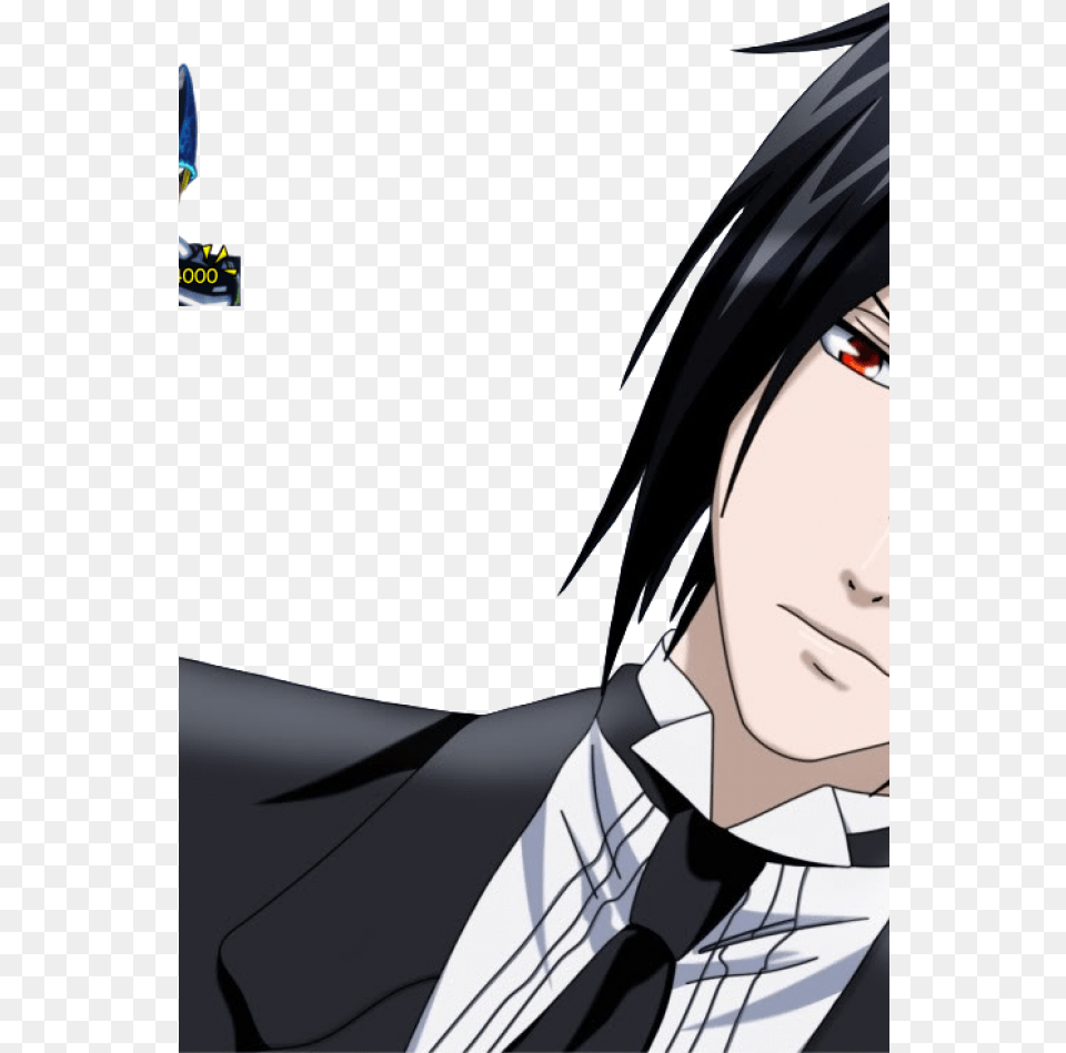 Download Wallpaper Black Butler Black Butler Sebastian Demon, Book, Comics, Publication, Manga Free Transparent Png