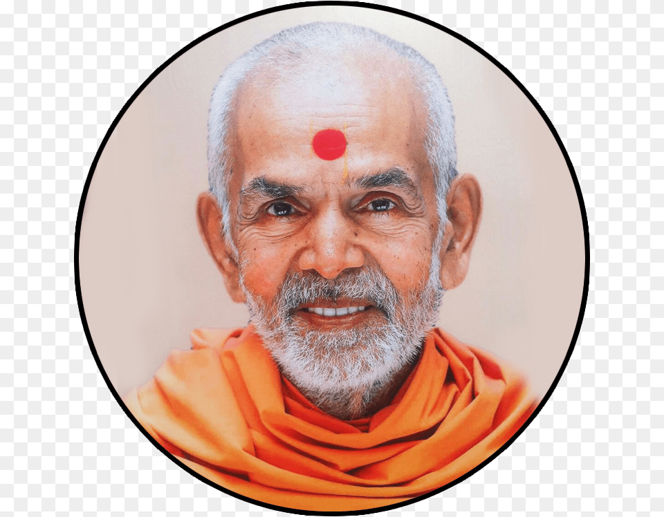 Download Wallpaper Mahant Swami Maharaj, Adult, Photography, Person, Man Png Image