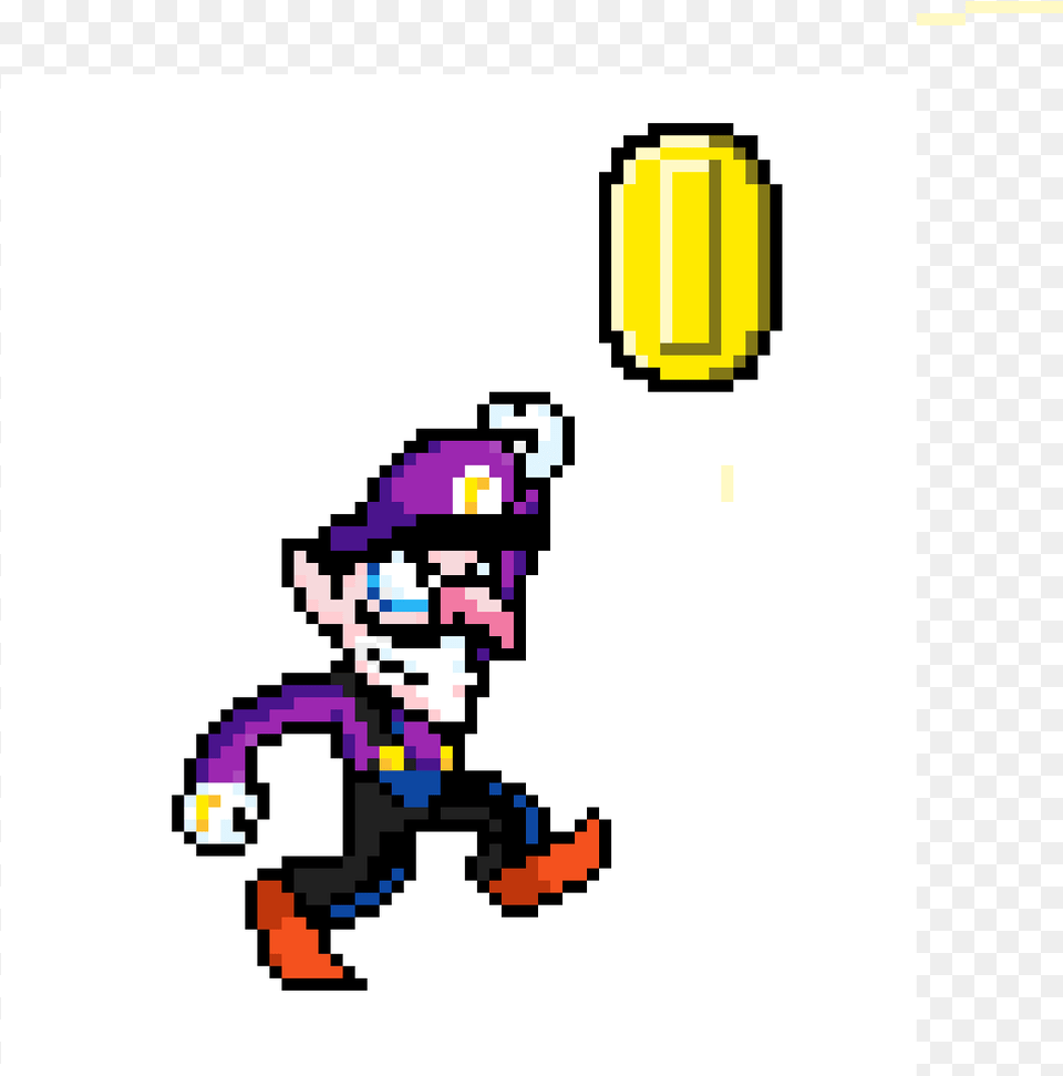 Waluigi Cartoon, Game, Super Mario Free Png Download