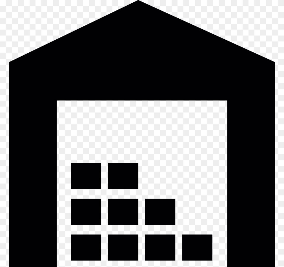 Download Warehouse Storage Icon Clipart Warehouse Computer Icons, Lighting, Outdoors, Triangle Free Transparent Png