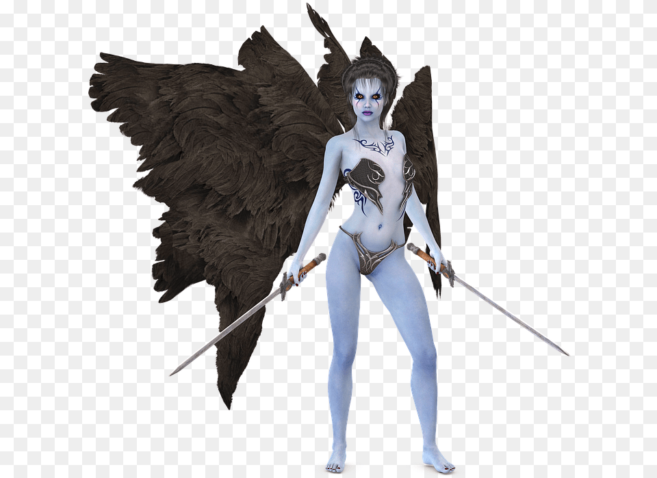 Download Warrior Angel Transparent For Designing, Adult, Female, Person, Woman Png
