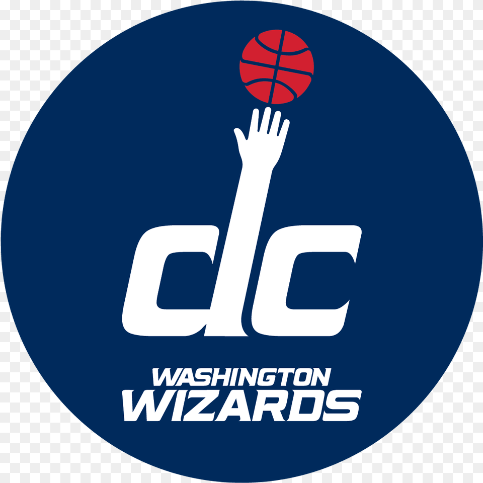 Washington Wizards Logo Washington Wizards Flag Circle, Disk Free Png Download