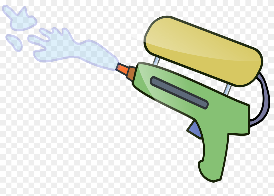 Water Gun Squirt Clip Art Water Gun, Toy, Water Gun, Cleaning, Person Free Png Download