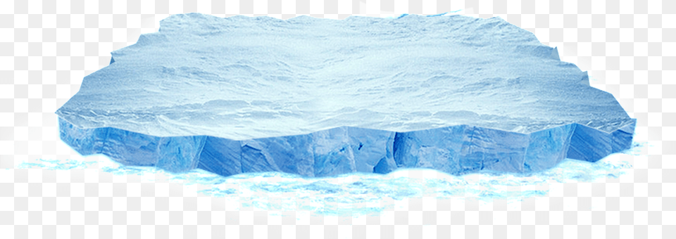 Download Water Surface Floating Ice Iceberg Transparent, Nature, Outdoors, Hot Tub, Tub Free Png