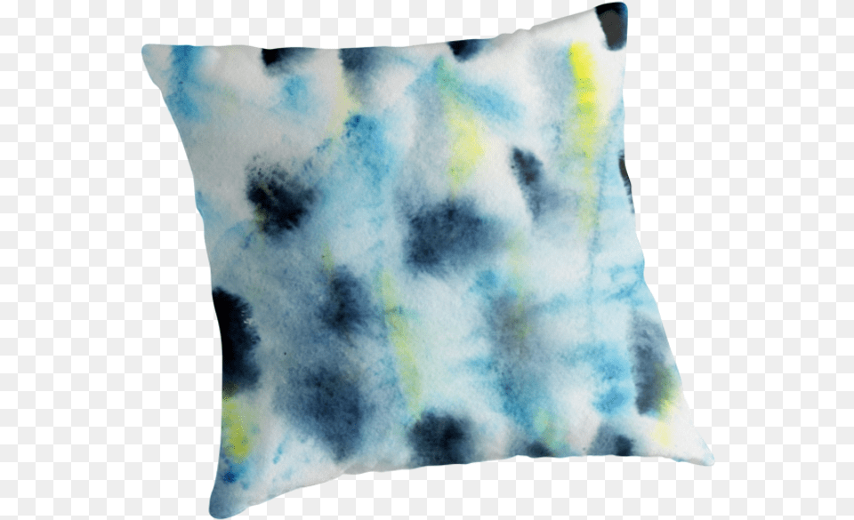 Download Watercolor Abstract Spots In The Scandinavian Style Cushion, Home Decor, Pillow, Adult, Bride Free Transparent Png