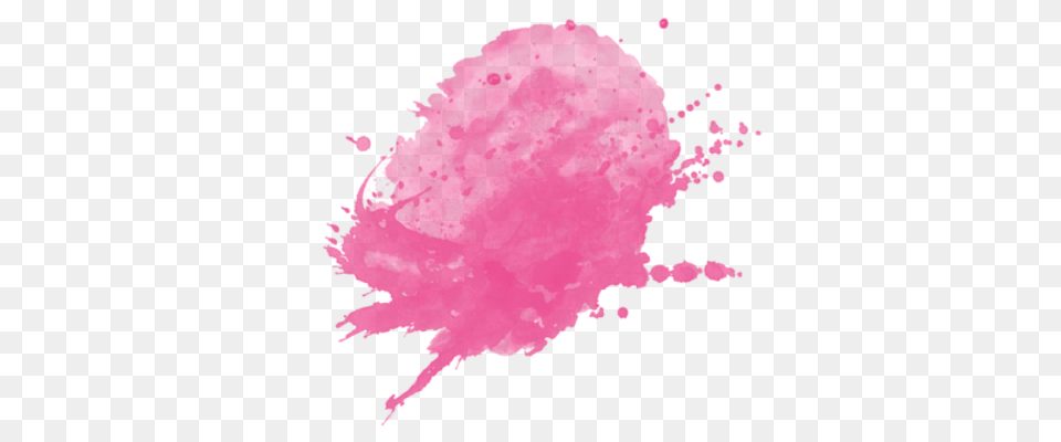 Download Watercolor Pink Paint Splatter Watercolor Painting, Purple, Stain, Powder, Baby Free Transparent Png