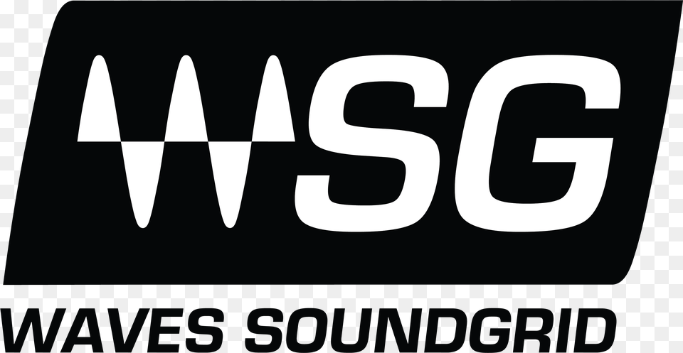 Download Waves Soundgrid Black Logo Waves Soundgrid Logo, Text Png Image