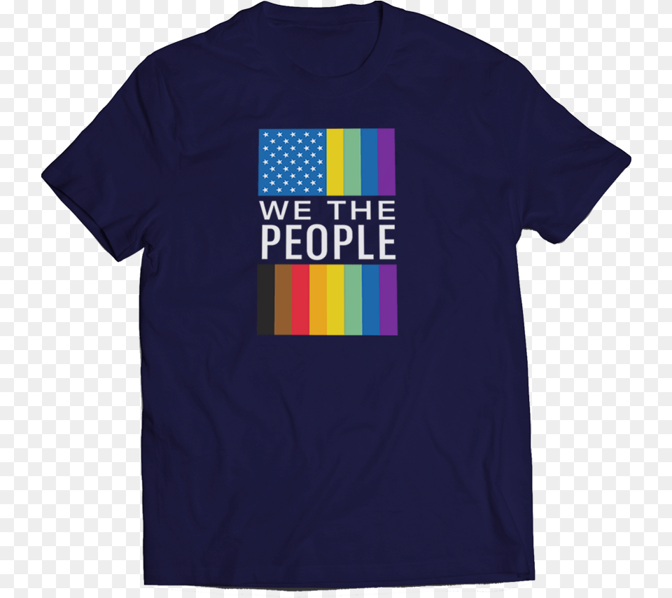 Download We The People Lgbt Flag Tee Tshirt Full Size Graphic Design, Clothing, T-shirt, Shirt Free Png