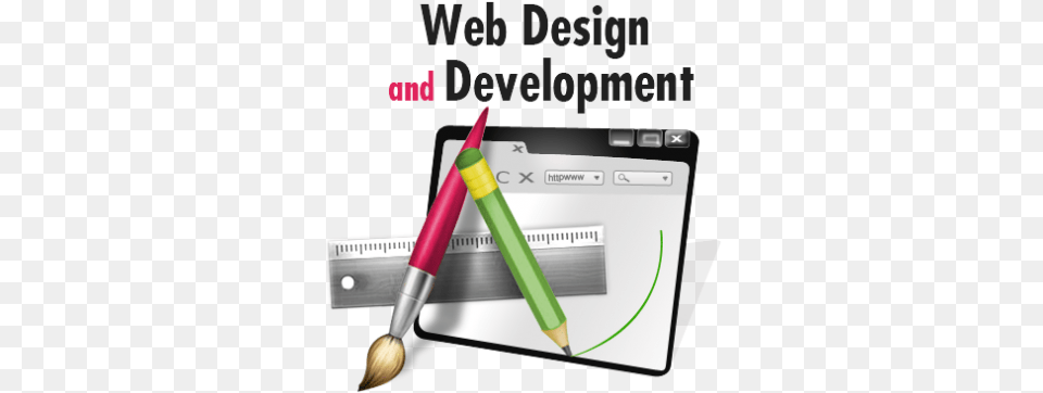 Download Web Development Transparent And Clipart Web Design And Developing, Brush, Device, Tool Png Image