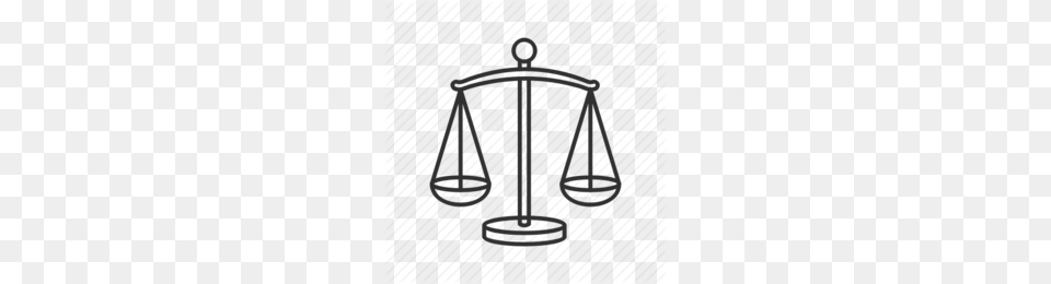 Download Weighing Scale Clipart Measuring Scales Lady Justice Clip, Chandelier, Lamp Free Png