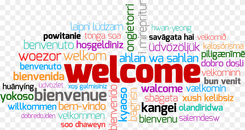 Download Welcome Word Cloud Transparent Welcome To Our Company, Text Png Image