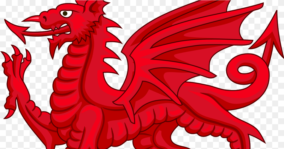 Welsh Dragon Clear Background Full Size National Animal Of Wales, Dynamite, Weapon Free Png Download