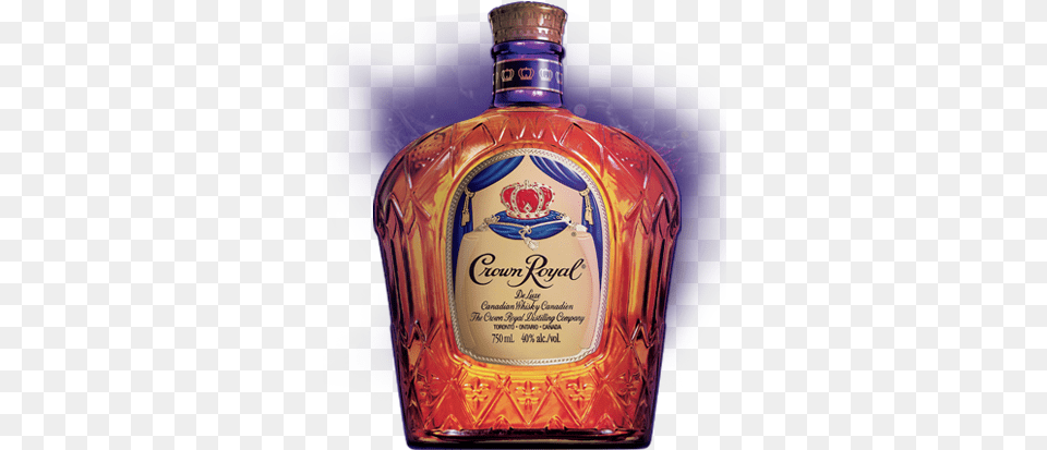 Download Whisky Canadian Crown Royal Whiskey, Alcohol, Beverage, Liquor, Bottle Free Png