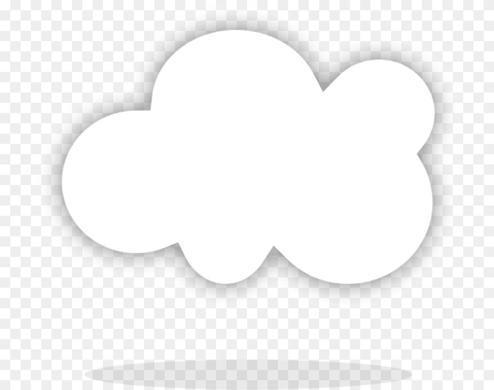 Download White Cloud Symbol Images Heart, Logo, Sticker Png
