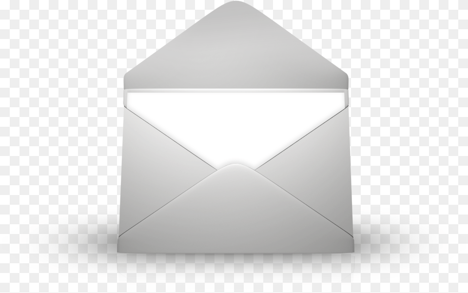 White Envelope Triangle, Mail, Mailbox Free Png Download
