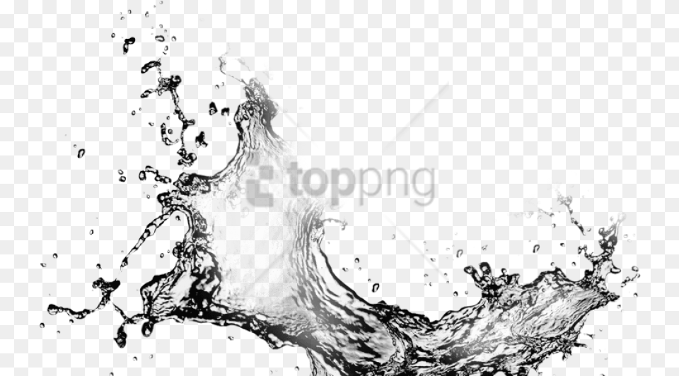 Download White Water Splash Image With Black Transparent Water Splash, Outdoors, Nature, Adult, Bride Png