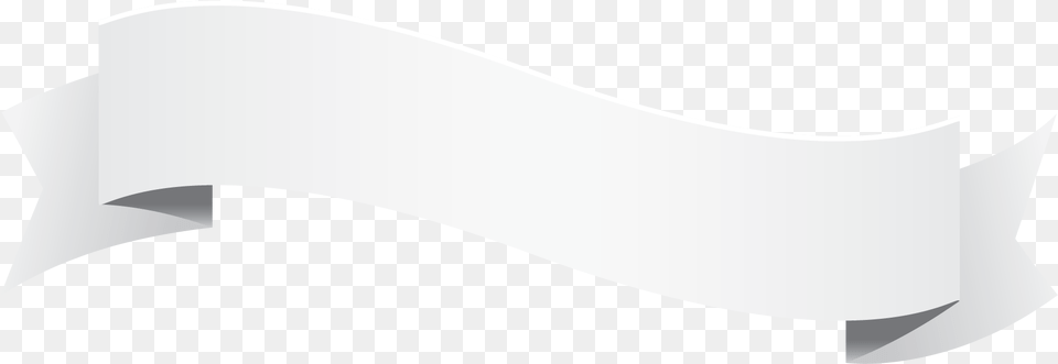 Download White Wave Ribbon Banner With, Text, Paper, Symbol Png