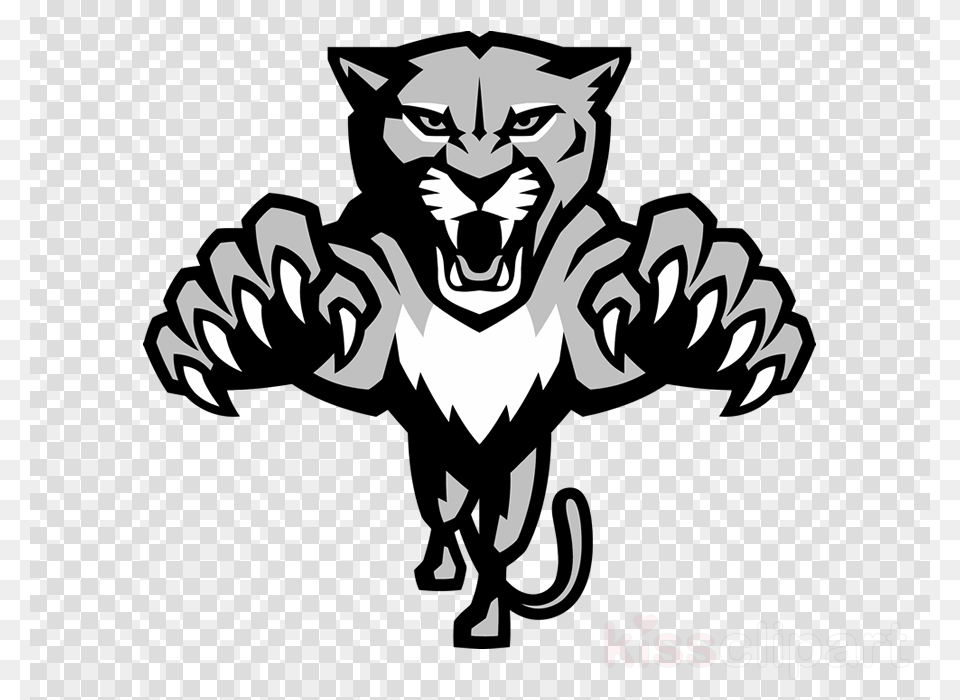Download Wincraft Florida Panthers 2 Sided Nhl Garden, Stencil, Baby, Person, Face Free Transparent Png