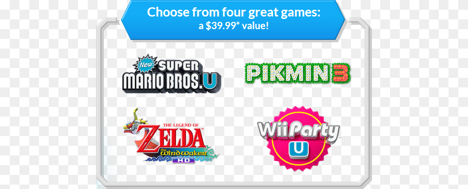 Download Wind Waker Hd For By Registering Mario Wii Party U Wii U Wiiu, Text, Dynamite, Weapon Free Png