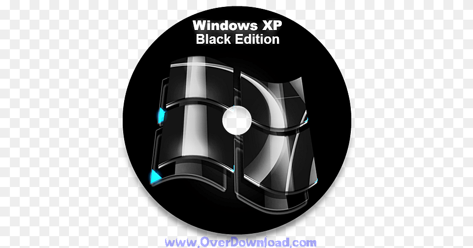 Download Windows Xp Black Edition Iso 32 Bit 2016 Windows Xp Black Edition Cd, Ct Scan Png Image