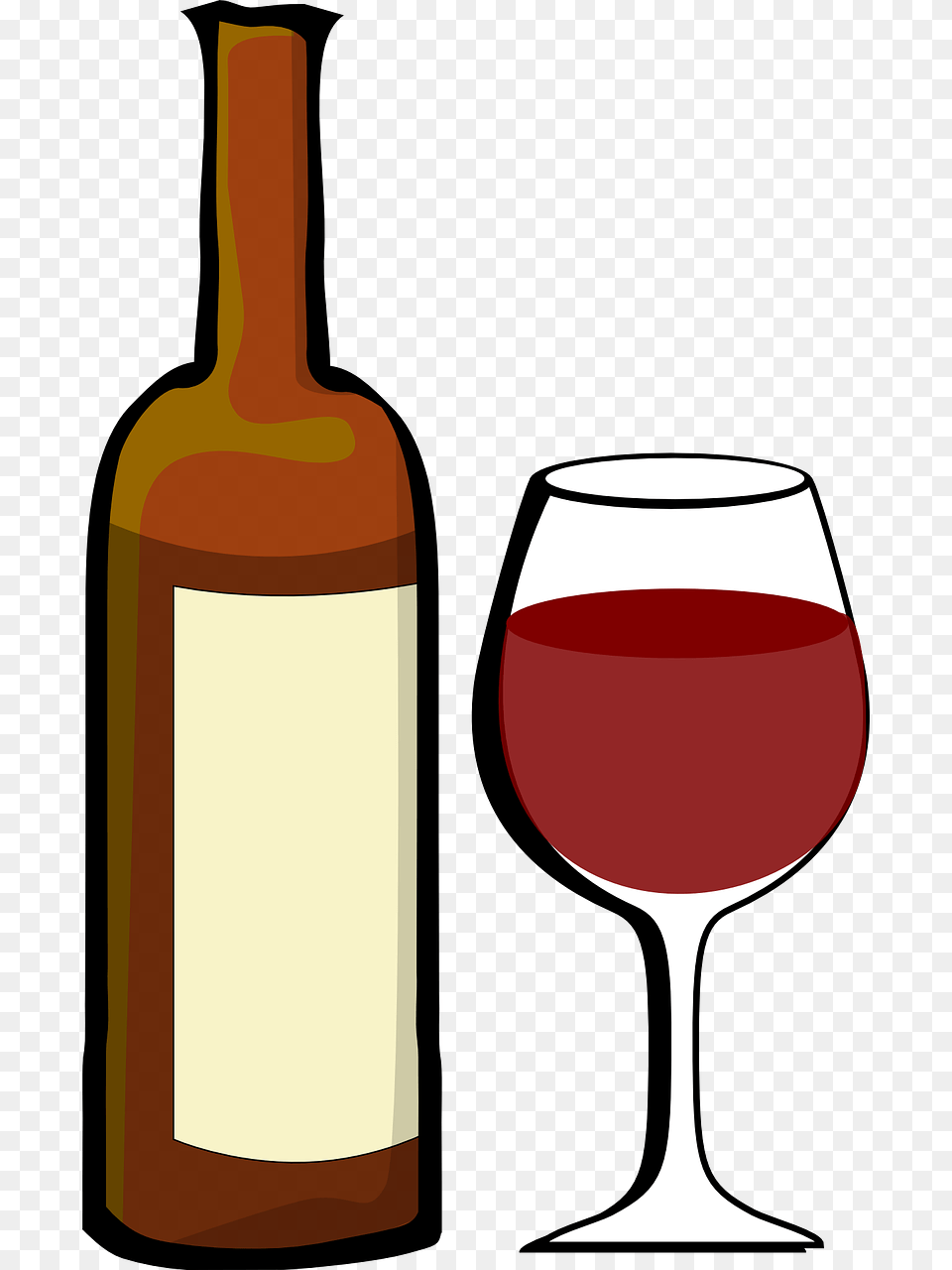 Download Wine Clipart Red Wine Clip Art Wine Bottle Product, Alcohol, Beverage, Wine Bottle, Glass Free Png