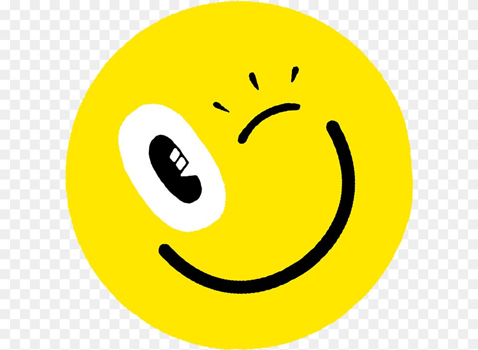 Wink Smiley Face Transparent Happy, Ball, Sport, Tennis, Tennis Ball Free Png Download