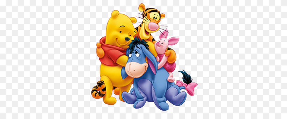 Download Winnie The Pooh Transparent Image And Clipart, Book, Comics, Publication, Face Free Png
