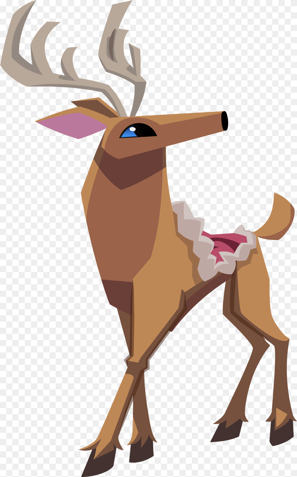 Download Winter Deer Animal Jam Deer, Wildlife, Mammal, Antelope, Elk Free Png