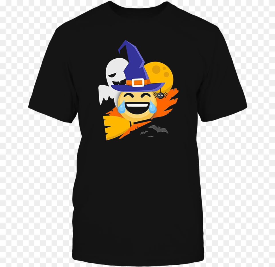 Download Witch Emoji Halloween Shirt T Shirt 100 Printed Texas State Mom Shirt, Clothing, T-shirt, Hat Png