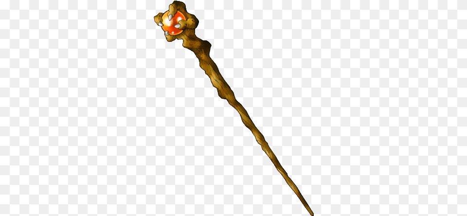 Download Wizard Staff Graphic Library Stock Wizard Dragon Quest Wand, Sword, Weapon, Blade, Dagger Free Transparent Png