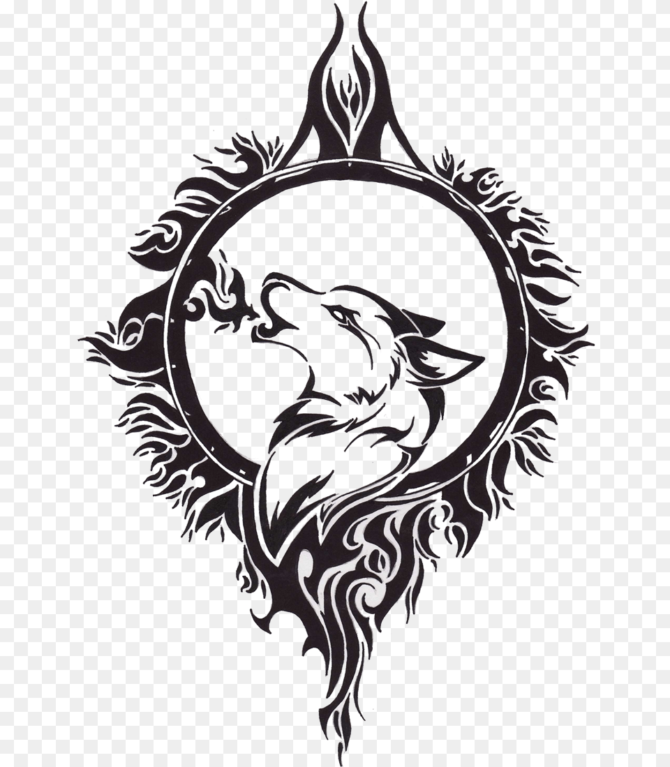 Wolf Tattoos Images Celtic Wolf Tattoo Designs, Emblem, Symbol Free Png Download