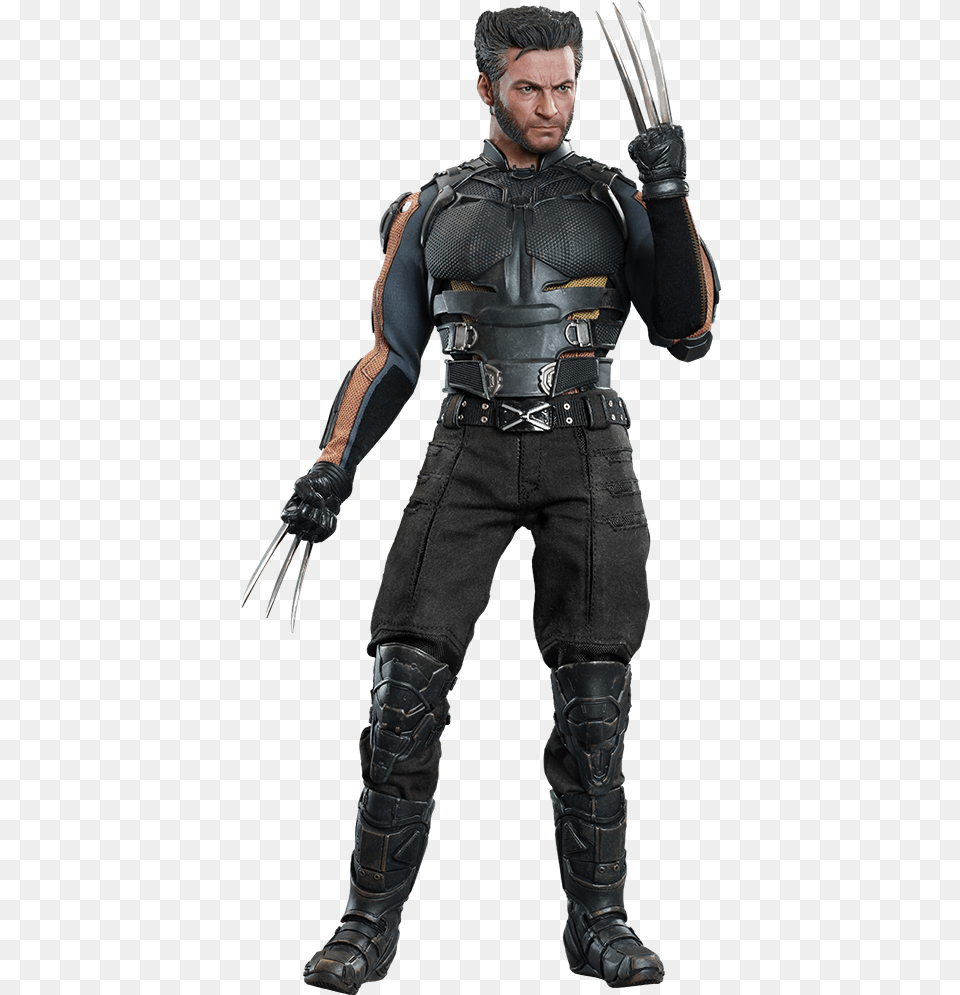 Download Wolverine Wig Fortnite Black Knight Halloween Costume, Person, Adult, Man, Male Free Transparent Png