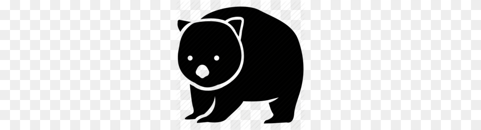 Download Wombat Clipart Dog Cat Wombat Dog Cat Bear Animal, Mammal, Wildlife, Black Bear Free Transparent Png