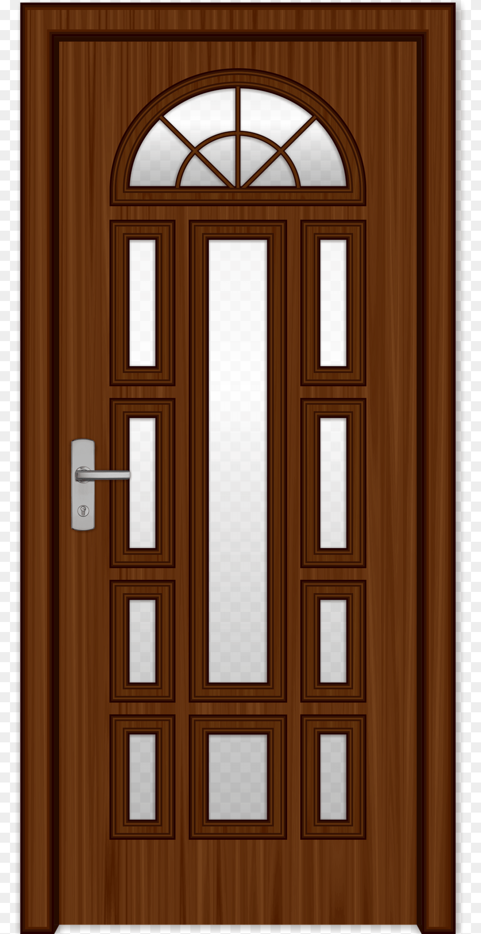 Download Wood Door Clipart Door Wood Door Wood, Architecture, Building, Housing, House Png