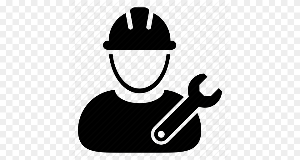 Download Worker Icon Clipart Computer Icons Laborer Clip Art, Clothing, Hardhat, Helmet, Firearm Free Png