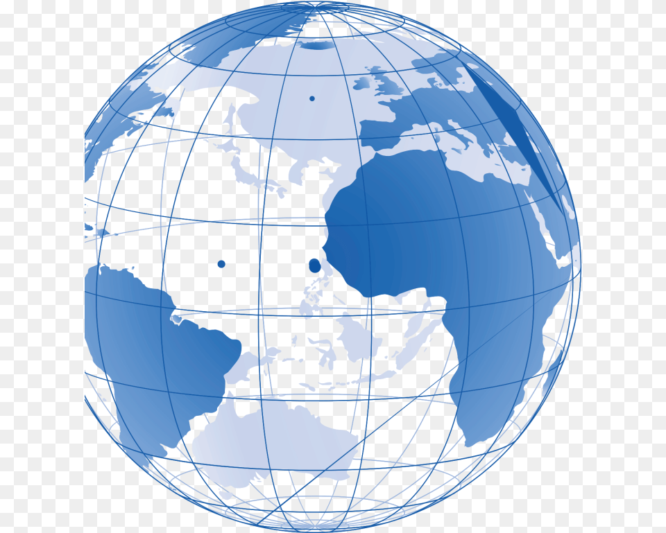 World Map Sphere Grey And White World Map, Astronomy, Globe, Outer Space, Planet Free Png Download
