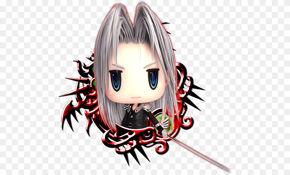 Download World Of Ff Sephiroth Kingdom Hearts Union X 7 Kingdom Hearts 3 Dark Baymax, Publication, Book, Comics, Adult Free Transparent Png